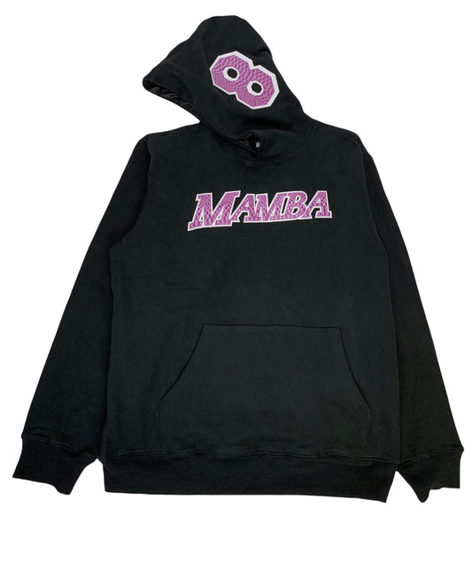 Faux Snakeskin Black Mamba Hoodie