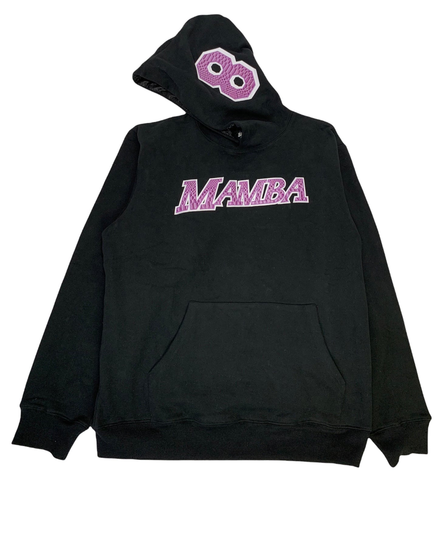 Faux Snakeskin Black Mamba Hoodie