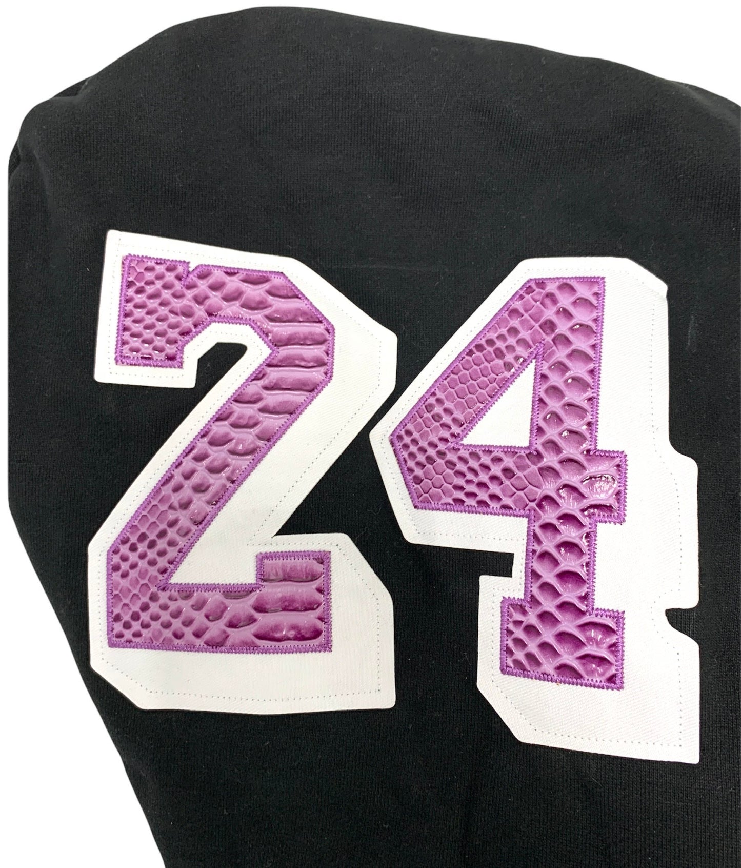 Faux Snakeskin Black Mamba Hoodie